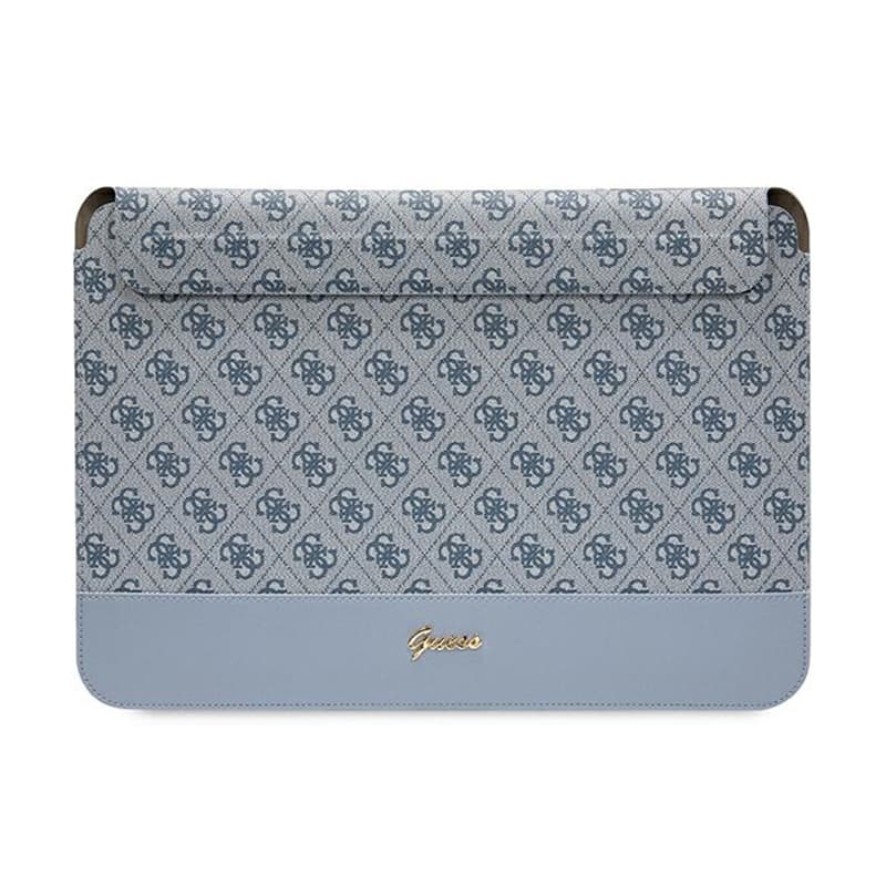 Guess 4G Stripe Metal Logo Computer Sleeve - 14" Notebook Case (Blue) 1