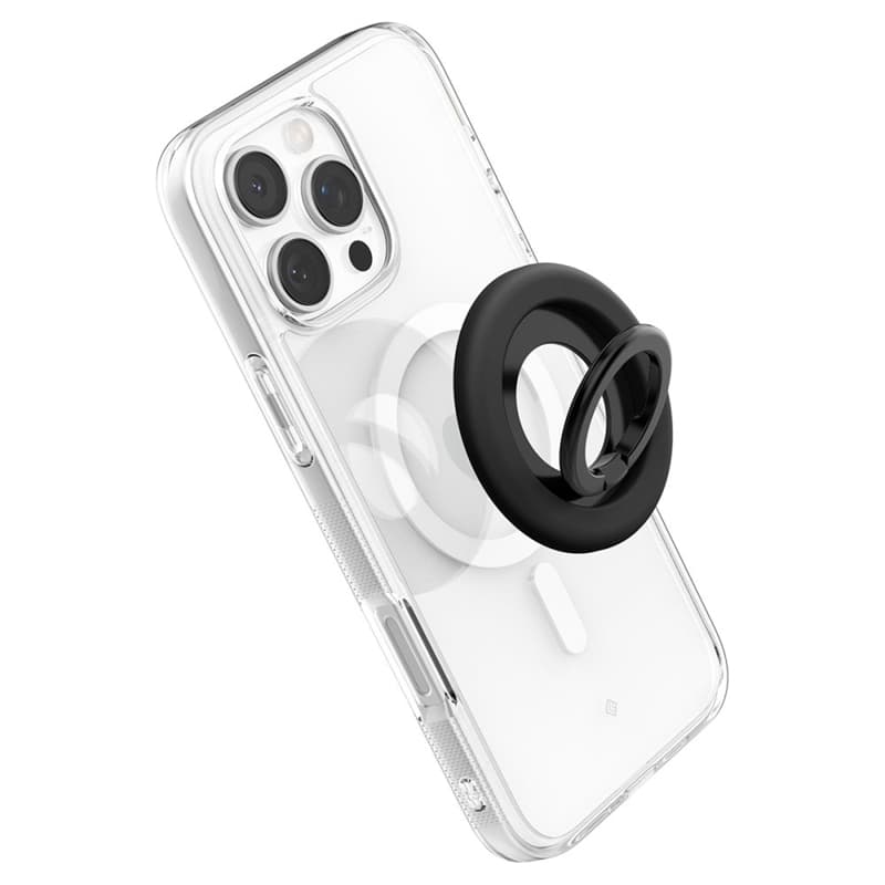 Spigen Nano Pop MagSafe Phone Ring - Finger holder with stand function (Black Sesame) 6