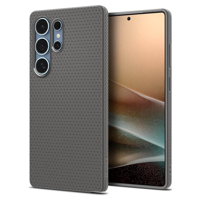 Spigen Liquid Air - Case for Samsung Galaxy S25 Ultra (Marble Grey)