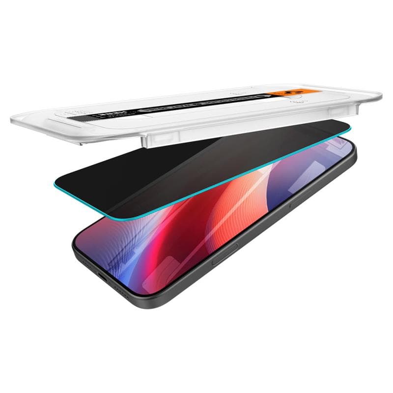 SZKŁO PRYWATYZUJĄCE SPIGEN GLAS.TR ”EZ FIT” 2-PACK IPHONE 16 Pro / 17 / 17 Pro PRIVACY 6
