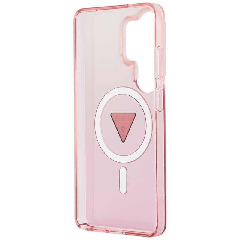 Guess IML Gradient Triangle MagSafe - Samsung Galaxy S26 Ultra Case (Pink) 7