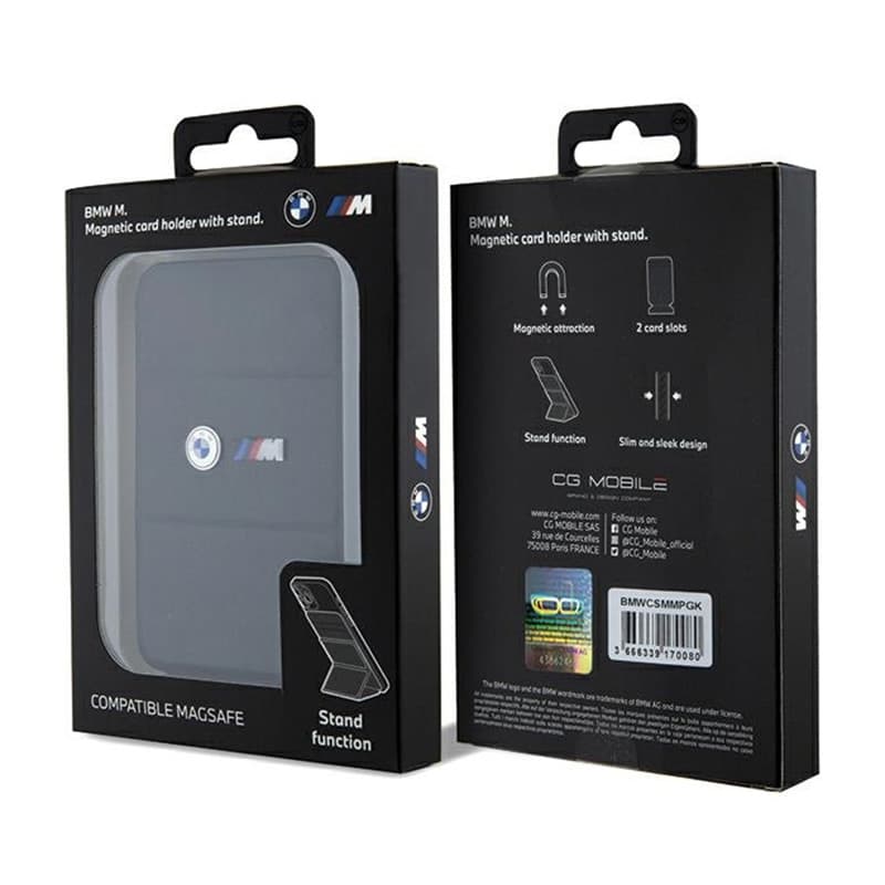 BMW Wallet Cardslot Stand MagSafe M Edition Collection - Magnetic wallet with stand function (black) 5