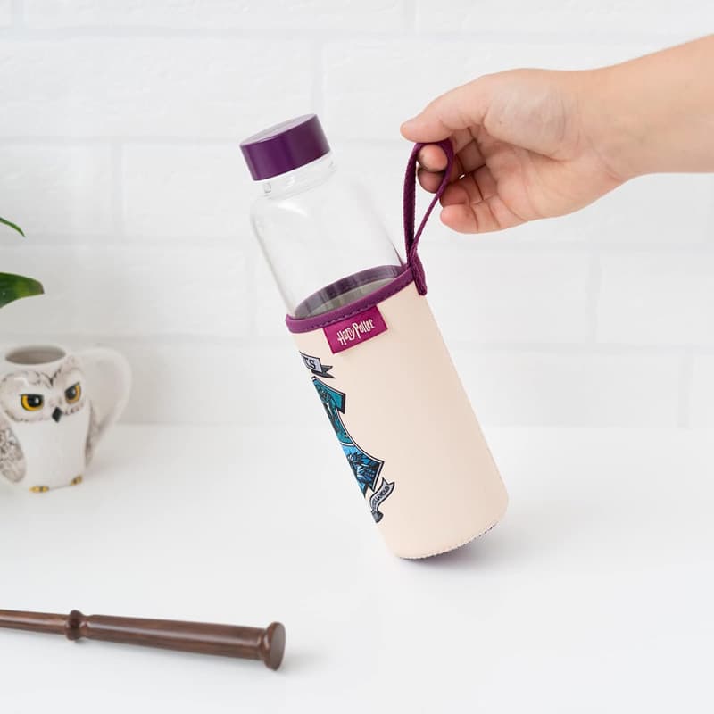Harry Potter - Glass Water Bottle 500 ml (Hogwarts) 6