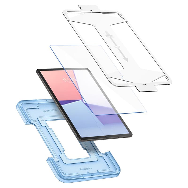 Spigen GLAS.TR EZ FIT - Tempered glass for Samsung Galaxy Tab S9 11" / S9 FE / S10 FE / S10 Lite 10.9" X710 / X716B / X510 / X516B / X520 / X526 / X400 / X406B  4