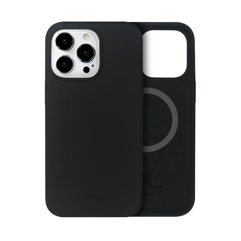 Crong Color Cover Magnetic - iPhone 13 Pro Max MagSafe Case (Black) 3