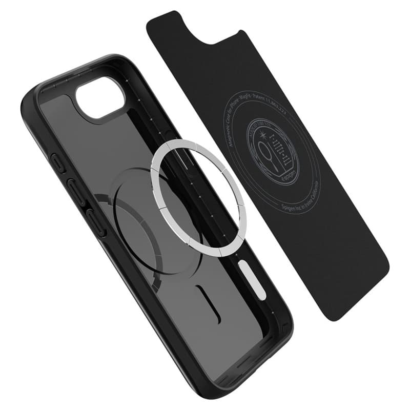 Spigen Thin Fit Mag MagSafe - Case for iPhone 17e / 16e (Black) 8