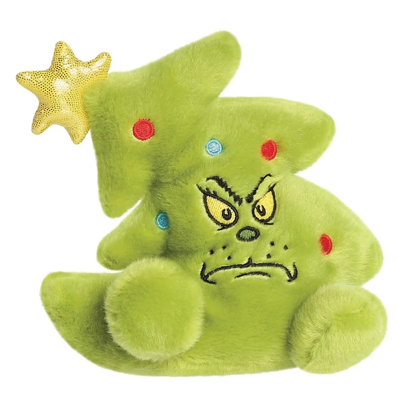Grinch - Plush Toy Grinch in the Shape of a Christmas Tree 13 cm from Palm Pals Collection 2