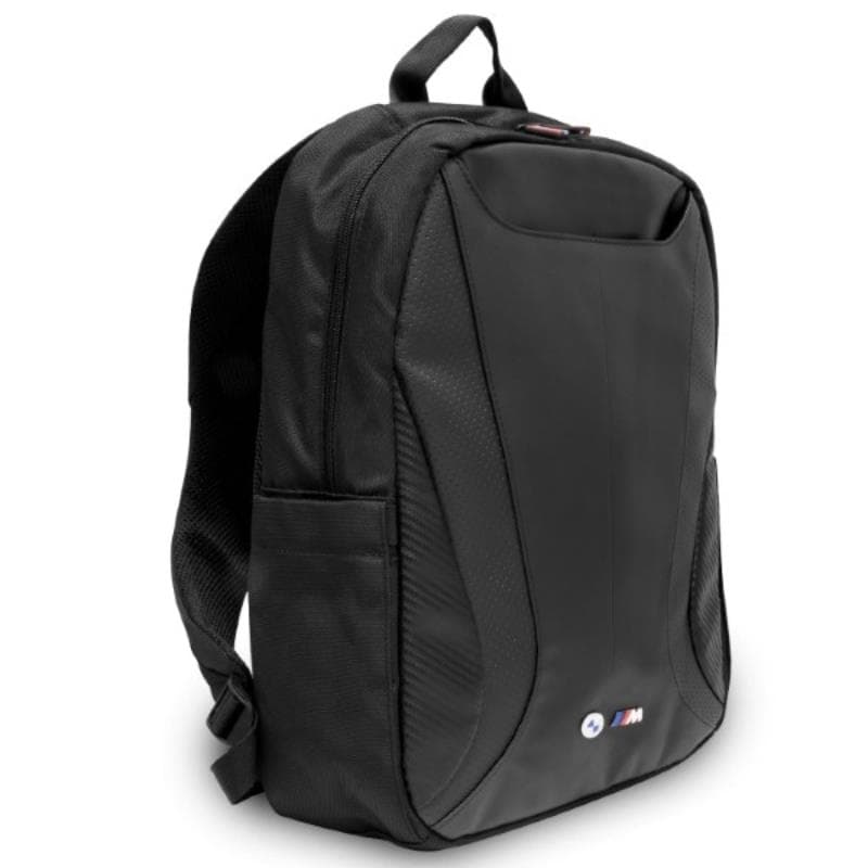 BMW Carbon&Leather Tricolor - Notebook Backpack 16" (Black) 3