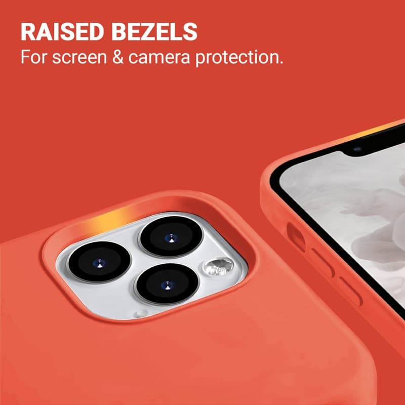 Crong Color Cover - iPhone 13 Case (Coral) 3