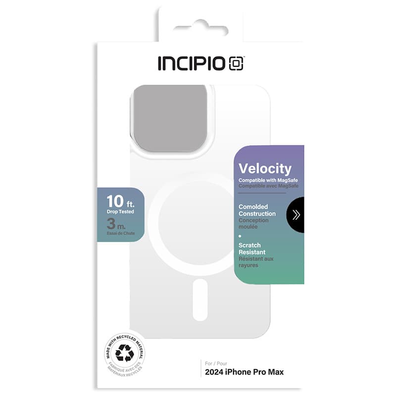 Incipio Velocity MagSafe - Case iPhone 16 Pro Max (Clear) 2