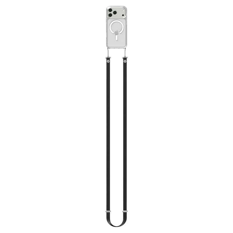 Spigen DA30L Lanyard Strap Crossbody - Universal Phone Strap/Lanyard (Black) 3