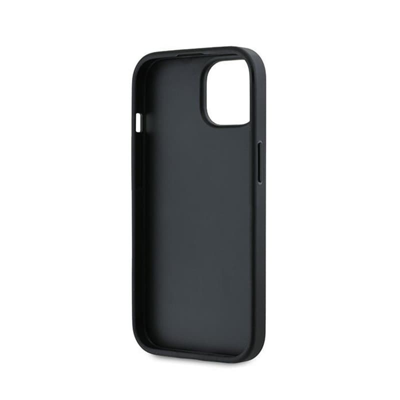 Karl Lagerfeld Diagonal Quilted Script - Case for iPhone 15 Plus / 14 Plus (Black) 7