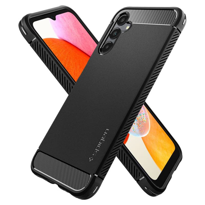 Spigen Rugged Armor - Case for Samsung Galaxy A14 4G / LTE  (Black) 6