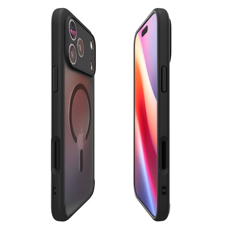 Spigen Ultra Hybrid Mag MagSafe - Case for iPhone 17 Pro (Frost Black) 6