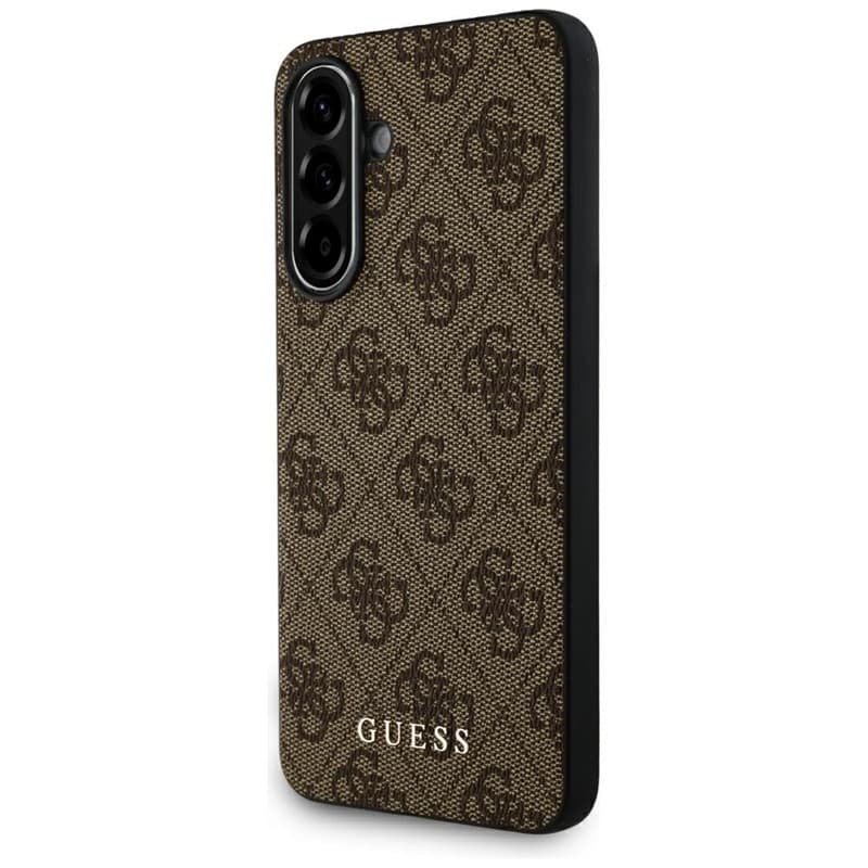 Guess 4G Metal Gold Logo - Case for Samsung Galaxy A56 5G (brown)