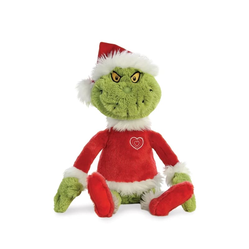 Grinch - Plush toy / cuddly Grinch in Santa Claus outfit 43 cm Eco-Friendly 5