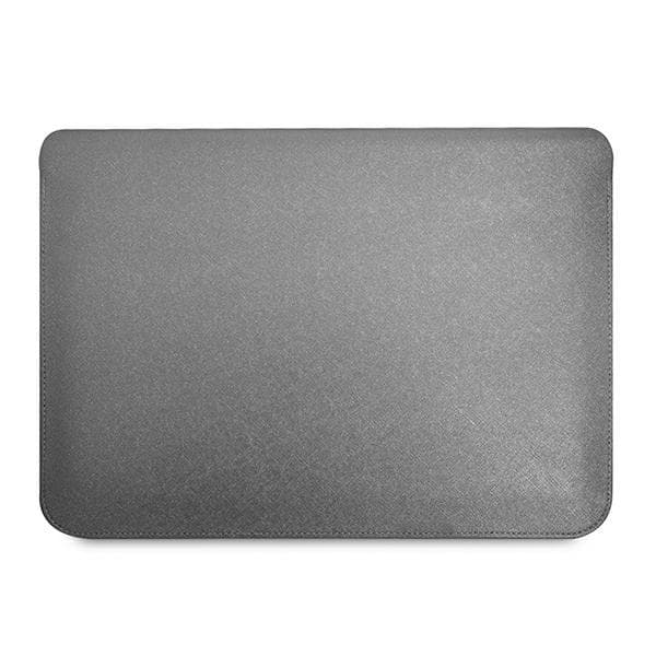 Guess Saffiano Triangle Logo Sleeve - Notebook case 13" / 14" (Silver) 3