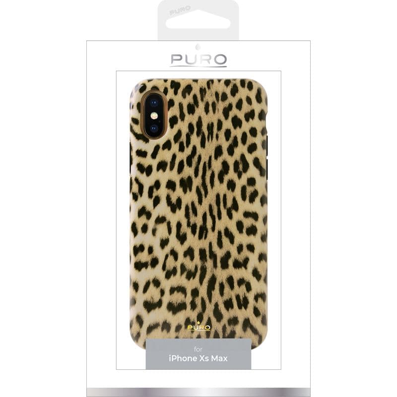 PURO Glam Leopard Cover - Case for iPhone Xs Max (Leo 1) 3