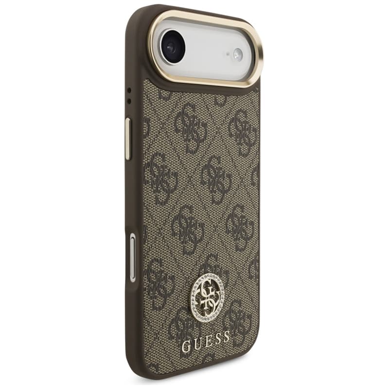 Guess 4G Strass Logo MagSafe - Case iPhone Air (Brown) 4