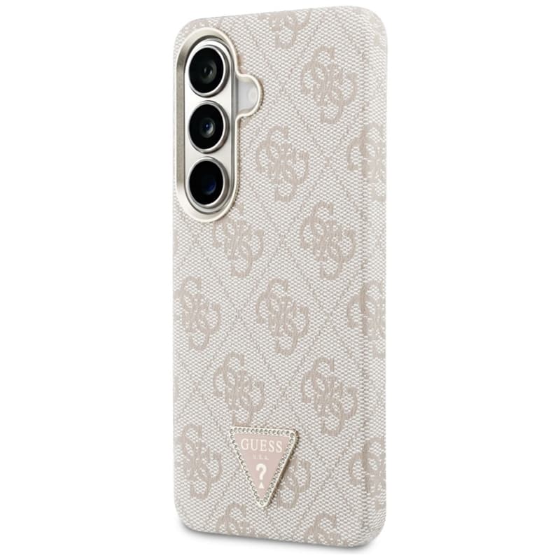 Guess 4G Triangle Logo MagSafe - Samsung Galaxy S26 Case (Pink) 2