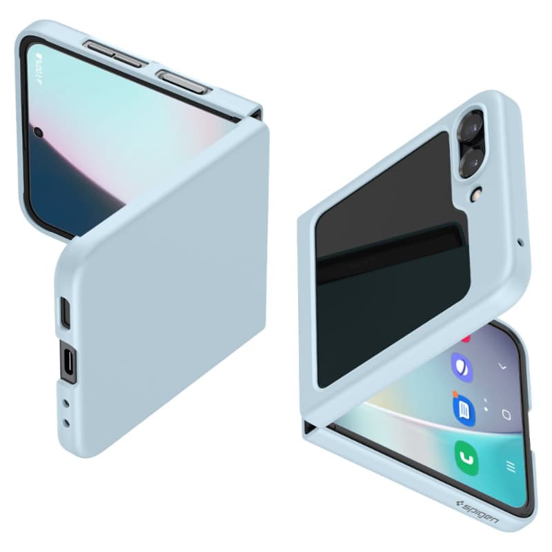 Spigen Airskin - Case for Samsung Galaxy Z Flip 5 (Mute Blue)
