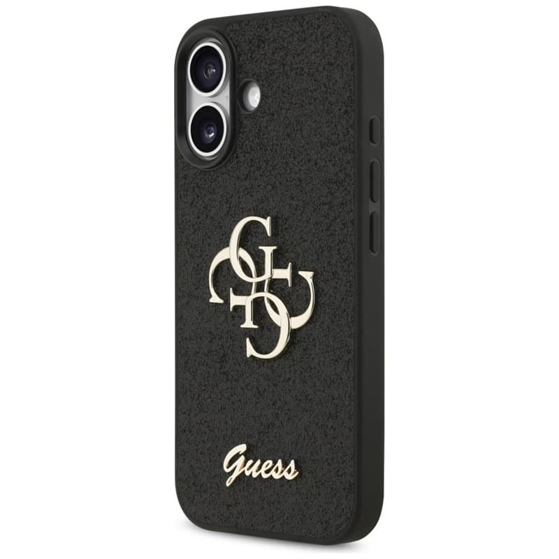 Guess Fixed Glitter Big 4G - Case iPhone 17 (black) 2