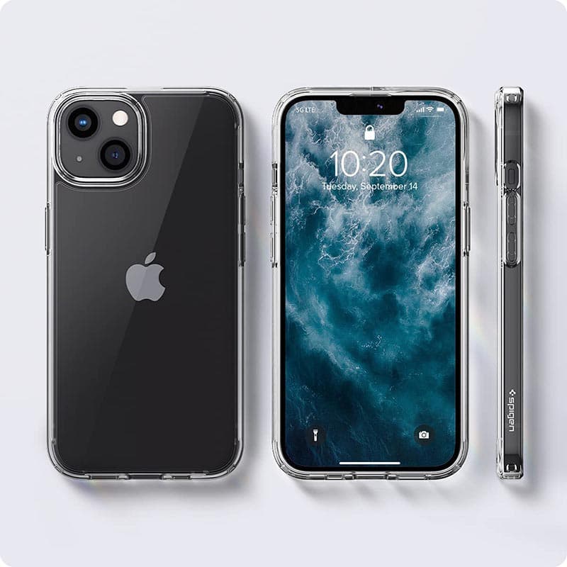Spigen Ultra Hybrid - Case for iPhone 13 Mini (Transparent) 7