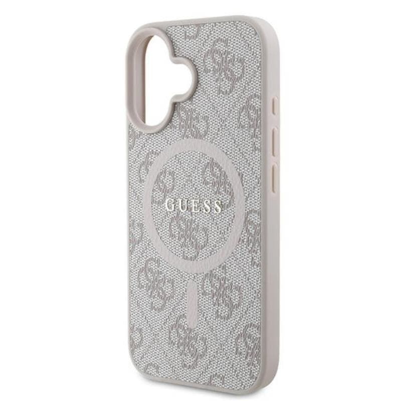 Guess 4G Ring Classic Logo MagSafe - Case iPhone 16 Plus (pink) 6