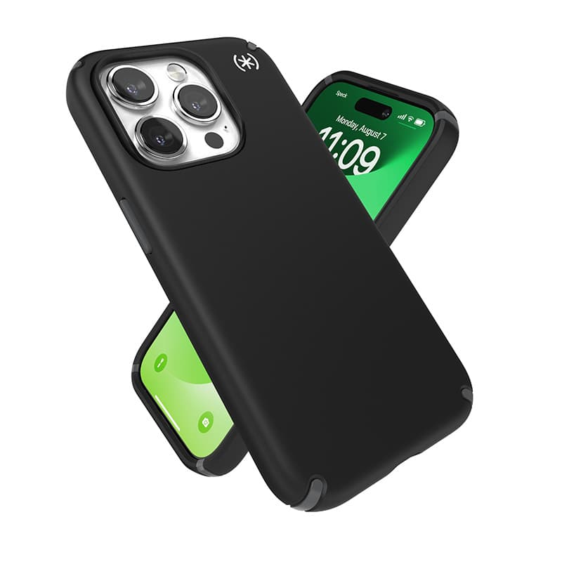 Speck Presidio2 Pro Magsafe - iPhone 15 Pro Case (Black / Slate Gray / White) 8