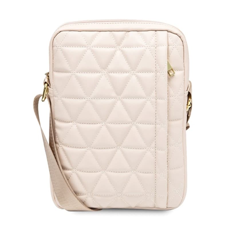 Guess Quilted Tablet Bag 10" (Pink) 3