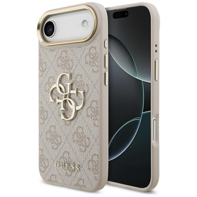 Guess 4G Big 4G Classic Logo - Case iPhone Air (Pink / Gold) 1