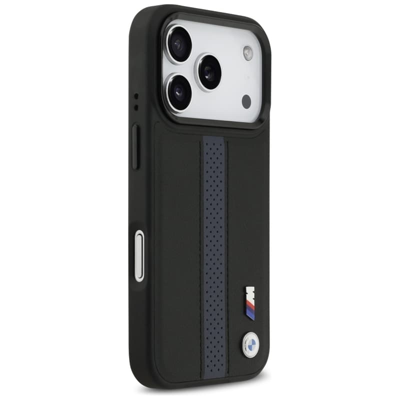 BMW M Perforated Stripe Logo MagSafe - iPhone 17 Pro Case (Blue) 4