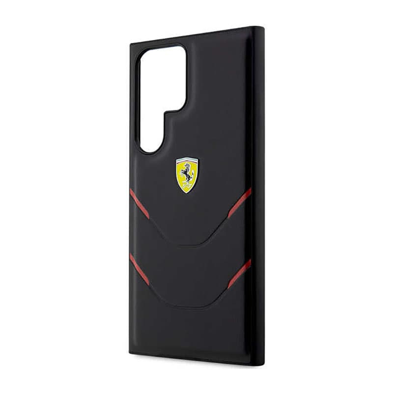 Ferrari Hot Stamp Lines - Case for Samsung Galaxy S23 Ultra (Black) 6