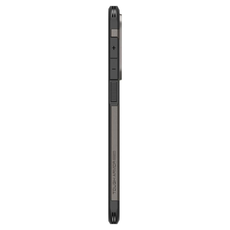 Spigen Tough Armor MagSafe - Case for Samsung Galaxy S25 Edge (Gunmetal) 4