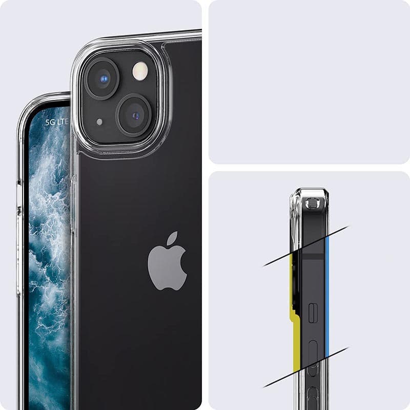 Spigen Ultra Hybrid - Case for iPhone 13 Mini (Transparent) 8