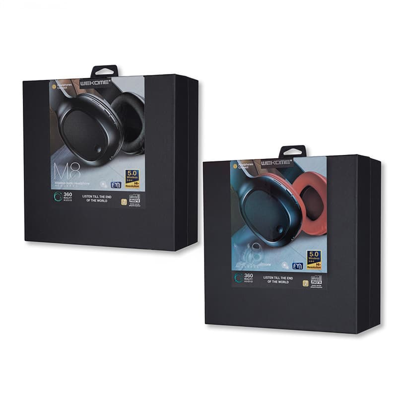 WEKOME M8 - Wireless Over-Ear Bluetooth V5.0 Headphones (Black) 2