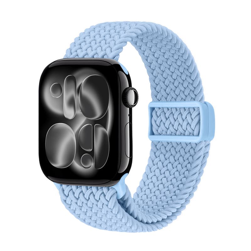 Crong Wave Band - Braided strap for Apple Watch 38/40/41/42 mm (sky blue) 5