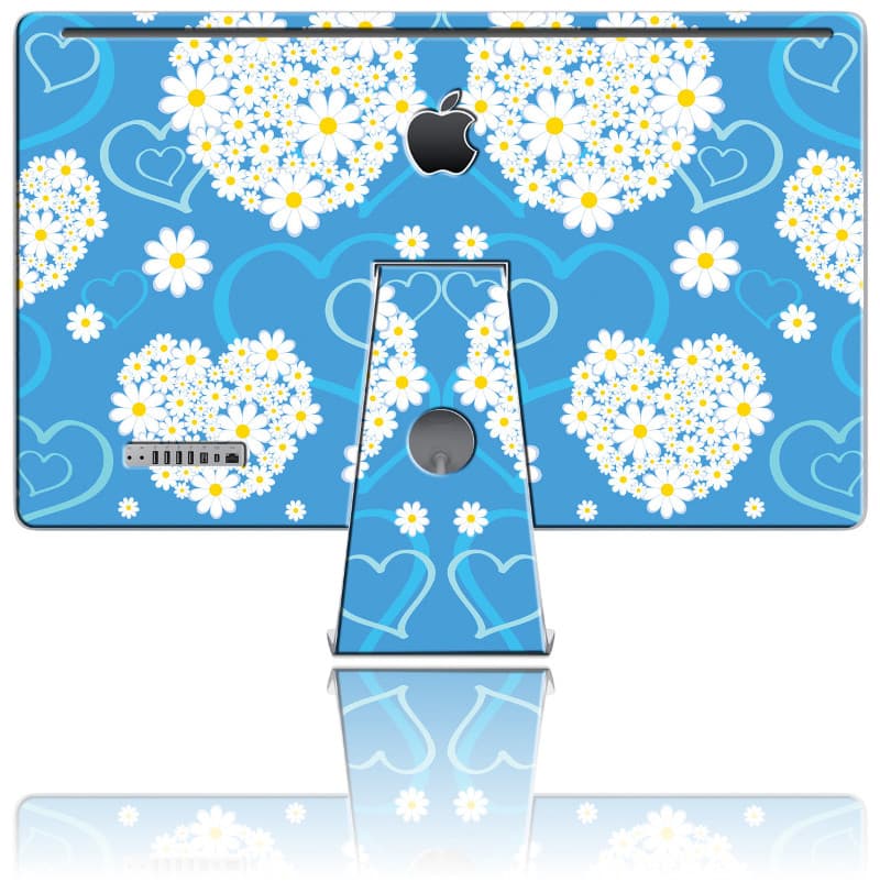 Nexgen Skins with 3D effect for iMac 27" (Hearts and Daisies 3D) 2