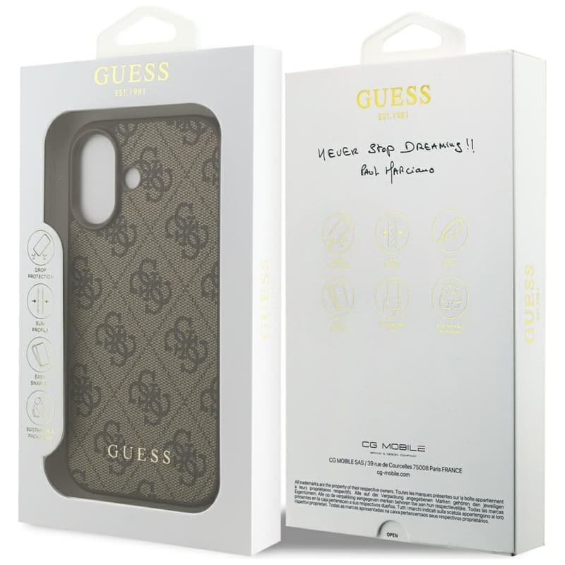 Guess 4G Classic - Case iPhone 17 (brown) 8