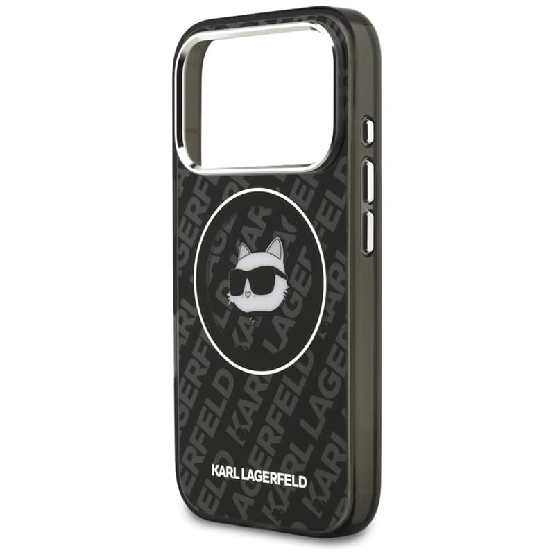 Karl Lagerfeld IML Choupette Head Logo MagSafe - Case for iPhone 17 Pro (black) 6