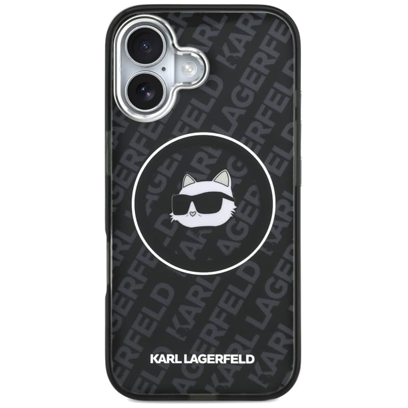 Karl Lagerfeld IML Choupette Head Logo MagSafe - Case for iPhone 17 (black) 3
