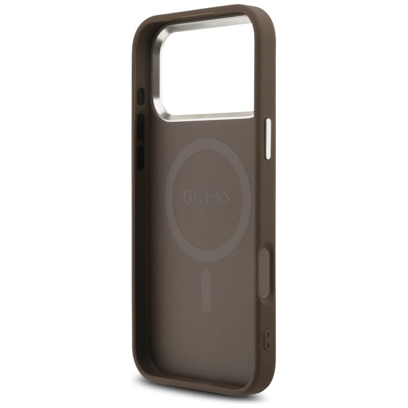 Guess 4G Triangle Logo MagSafe - Case iPhone 17 Pro Max (brown) 7