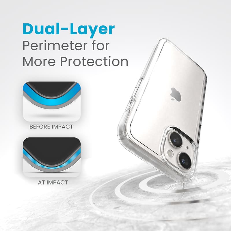 Speck Gemshell - iPhone 17e / 16e / 15 / 14 / 13 Case (Clear) 6