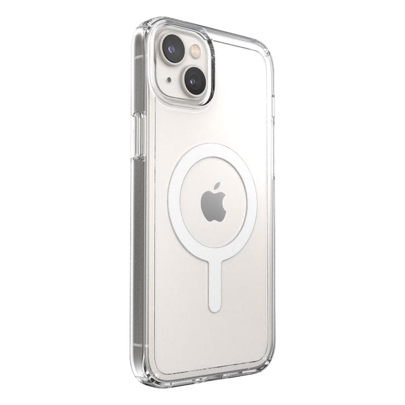 Speck Gemshell + MagSafe - Case for iPhone 15 Plus / iPhone 14 Plus with MICROBAN coating (Clear) 2
