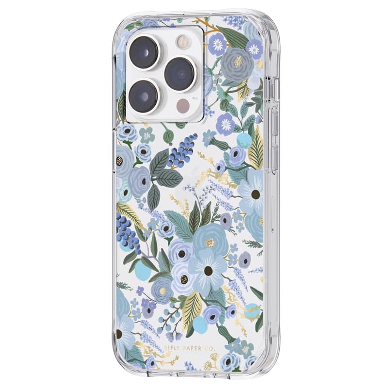Rifle Paper Clear - Case for iPhone 14 Pro (Garden Party Blue) 3