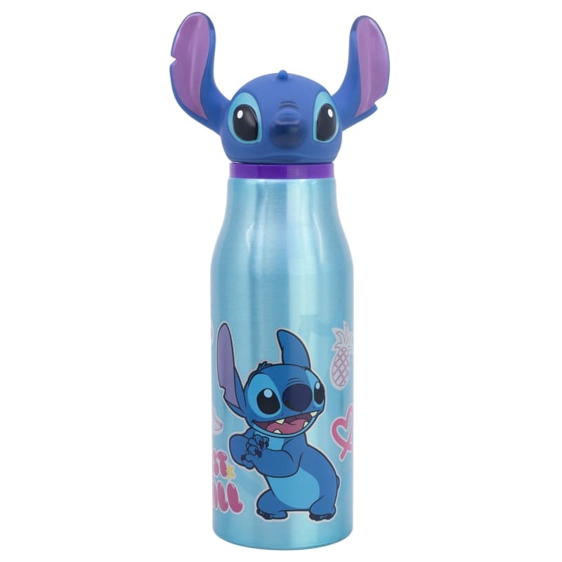 Disney Stitch - Aluminum bottle with 3D cap 690 ml 1