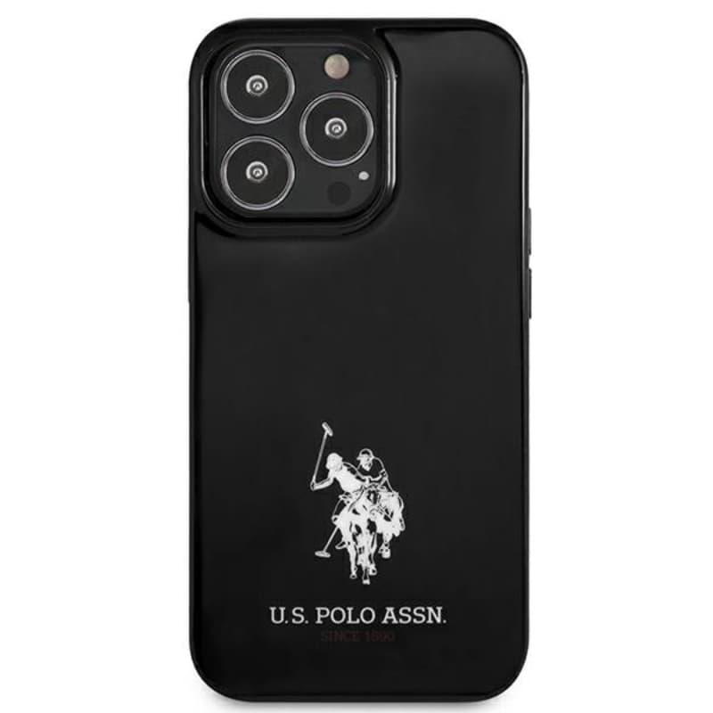 US Polo Assn Horses Logo - Case for iPhone 13 Pro Max (Black) 3