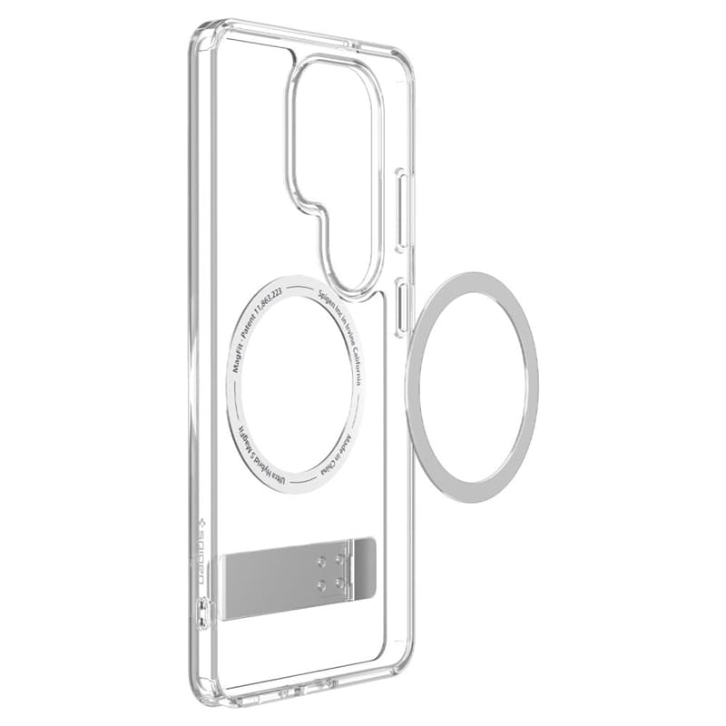 Spigen Ultra Hybrid S Mag MagSafe - Case for Samsung Galaxy S26 Ultra (Clear/White) 5
