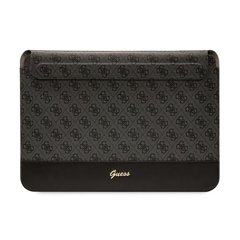 Guess 4G Stripe Metal Logo Computer Sleeve - 14" Notebook Case (Black) 1