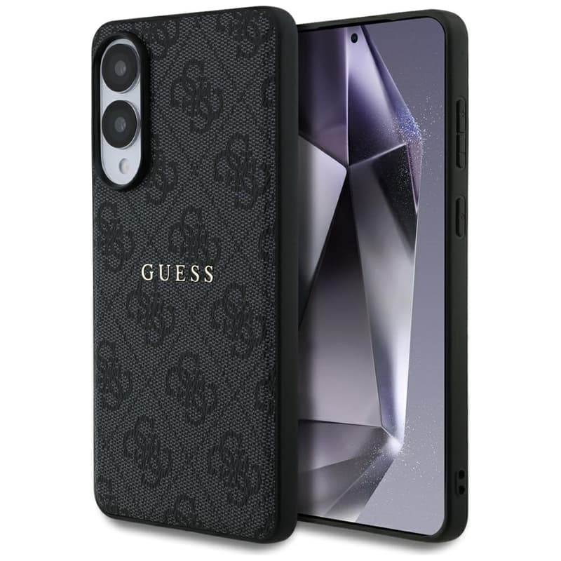 Guess 4G Ring Classic Logo MagSafe - Case Samsung Galaxy S25 Edge (black) 1